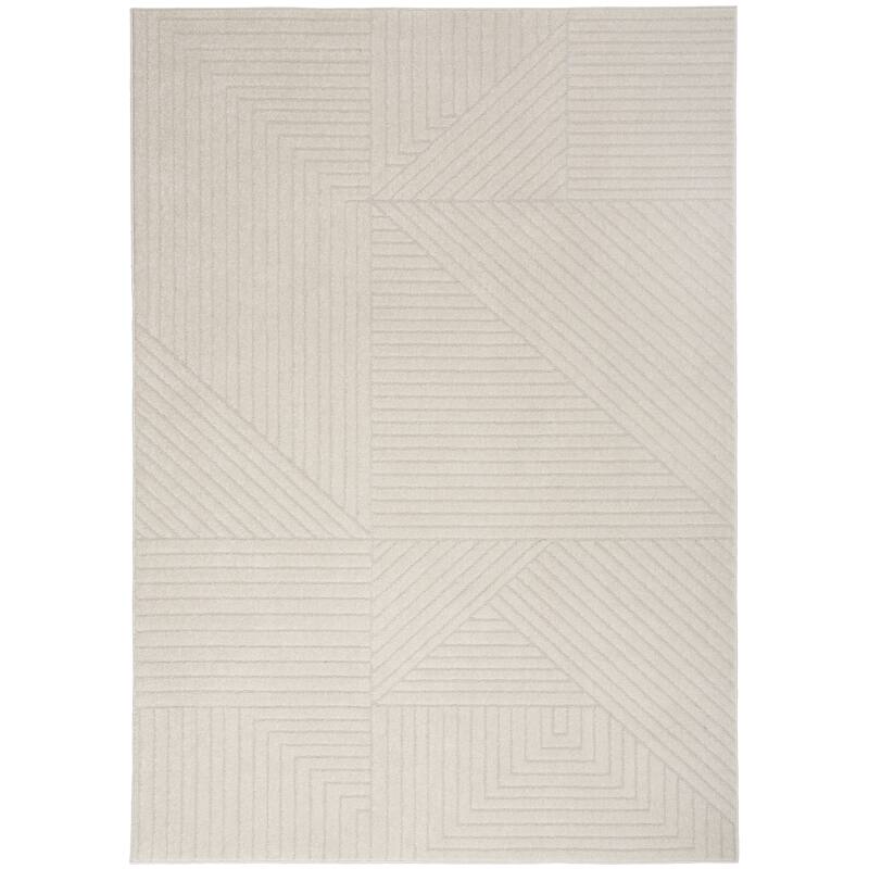 Calvin Klein Balance Abstract Geometric Linear Area Rug