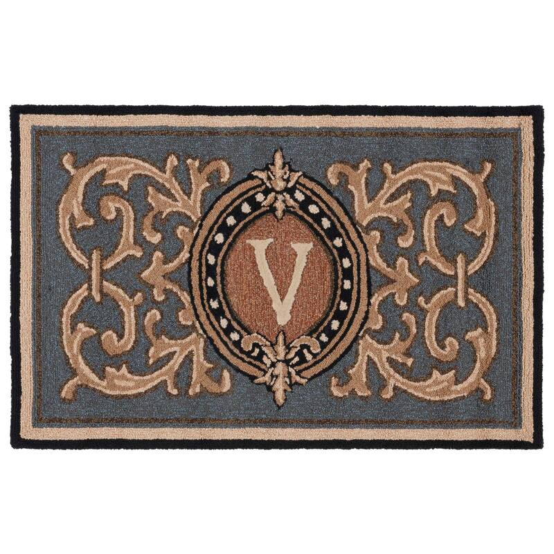 SAFAVIEH Handmade Monogram Griseldis Casual Rug