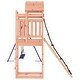 preview thumbnail 6 of 19, vidaXL Swing Set Outdoor Backyard Wooden Playground Equipment for Kids Age 3-8