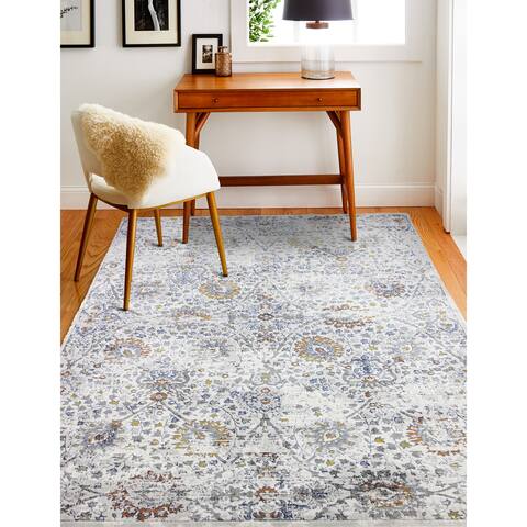 Bashian Sutton Ivory Transitional Area Rug - Overstock - 32243239