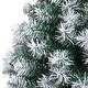 preview thumbnail 10 of 14, 7FT Spray White PVC Christmas Tree 870 Branches for Holiday Decoration