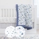 preview thumbnail 1 of 3, aden + anais Essentials 3-piece bedding, blue Time to Dream