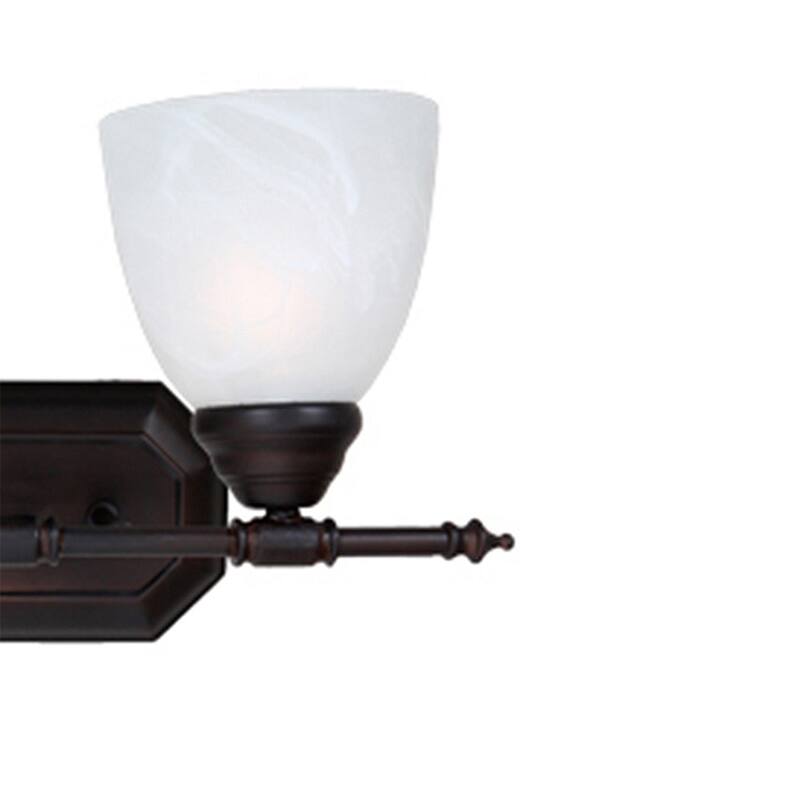 Jeffrey Oil Rubbed Bronze Finish 2-light Vanity Fixture