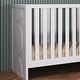 preview thumbnail 16 of 20, Orbit 3-in-1 Euro Crib, Matte White