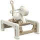 preview thumbnail 1 of 6, 5 in 1 Rocking Horse for Toddlers Years 1-6, Kids Spring Ride on Horse Balance Bike with Detachable Balance Board - Cream White Cream White