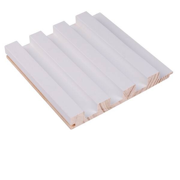 93 in. x 6 in x 0.8 in. Solid Wood Wall Siding Board (Set of 3pc) - 3pc ...