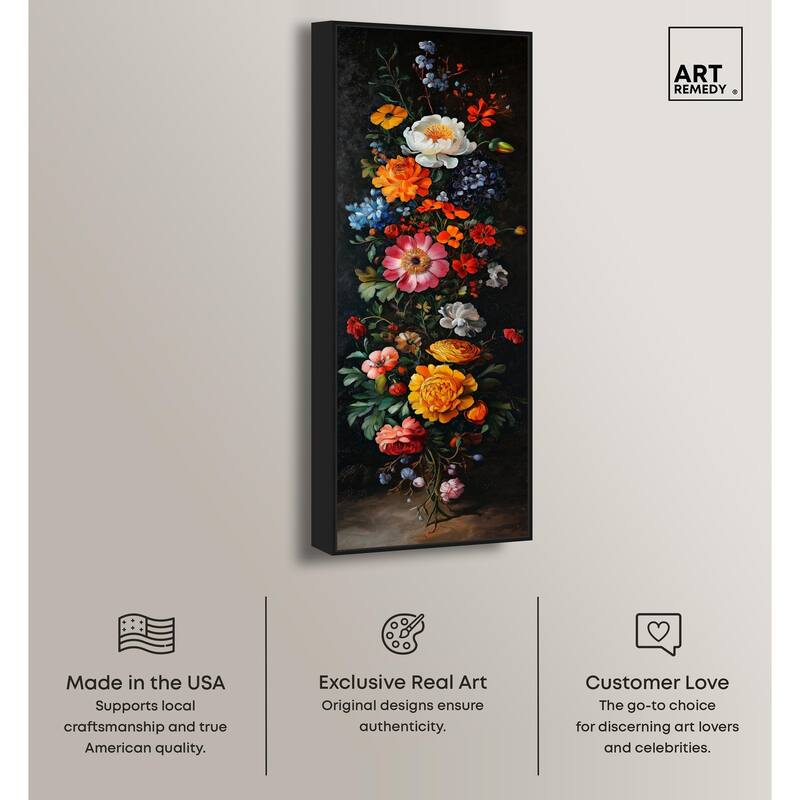 Botanical Rhapsody II Panoramic Canvas by Art Remedy