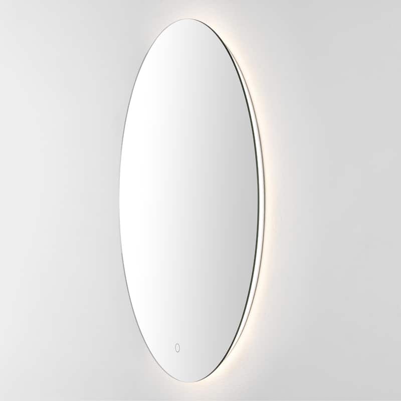 SAFAVIEH Home Nolan 24" LED Vanity Mirror - White