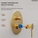 preview thumbnail 8 of 40, Wall Mounted Tub Faucet with Hand Shower Tub Filler Faucet Set