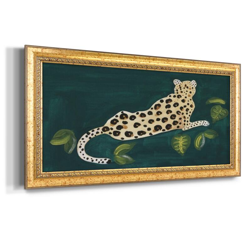 Lethargic Leopard I Premium Framed Canvas- Ready to Hang