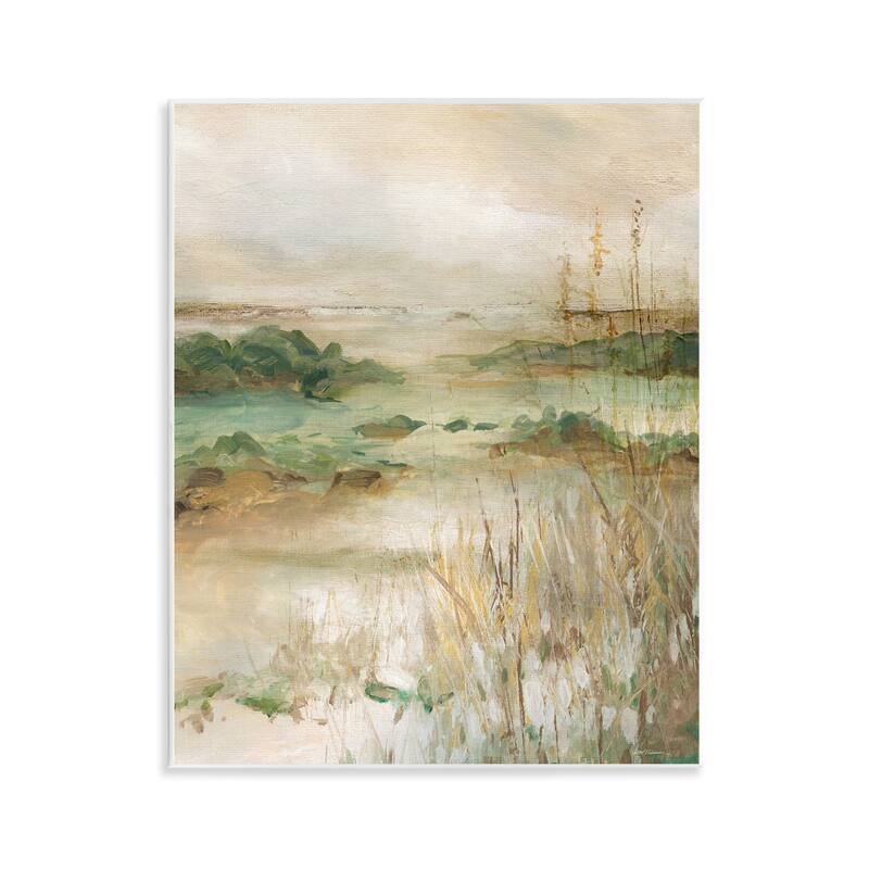 Stupell Abstract Marshland Pond Wall Plaque Art Design By Carol Robinson - 11 x 14