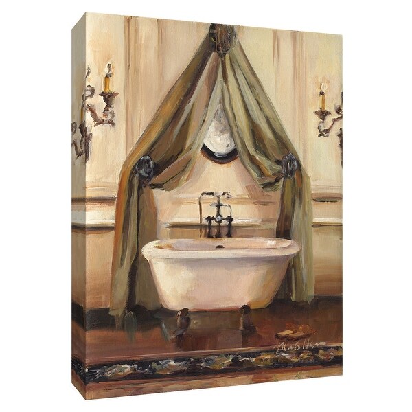 PTM Images 9-154826 PTM Canvas Collection 10" x 8" - "Classical Bath II" Giclee Bathroom Art Print on Canvas