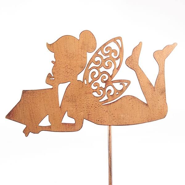 Shop Art Artifact Reading Fairy Garden Stake Decorative