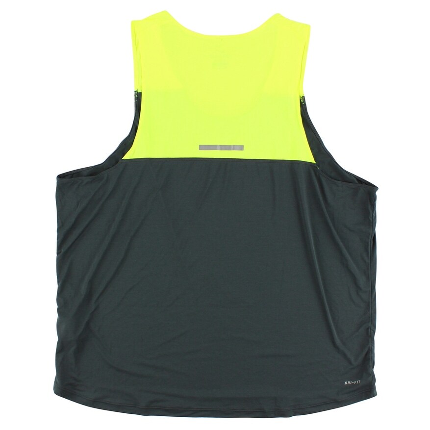 yellow nike tank top mens