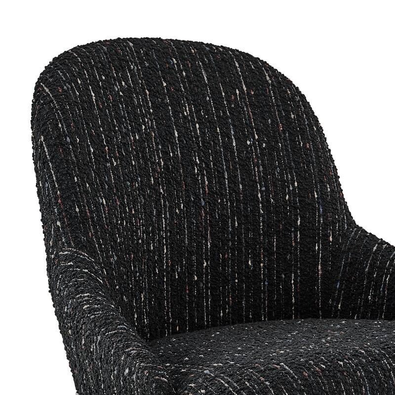 NPD Furniture Katrisa Boucle Dining Side Chair (Set of 2)