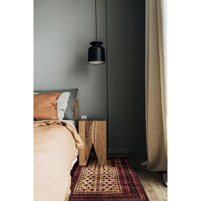 Teimani Orange Rug 2'11" x 4'8" - 2'11 x 4'8