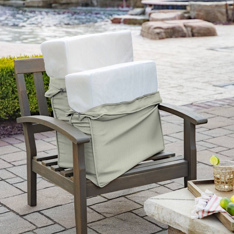 Arden Selections ProFoam Acrylic Deep Seat Cushion Set
