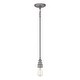 preview thumbnail 6 of 10, Quoizel Squire Galvanized Mini Pendant