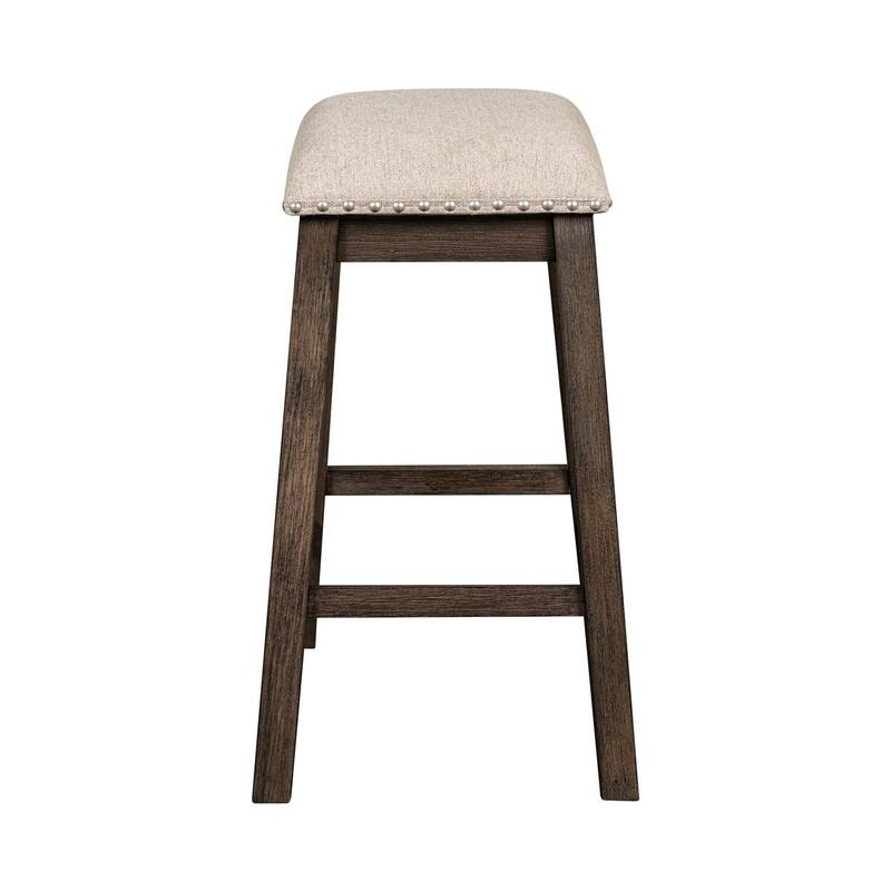 Liberty Furniture Harrison Upholstered Console Stool - Width 22" x Depth 15" x Height 26"