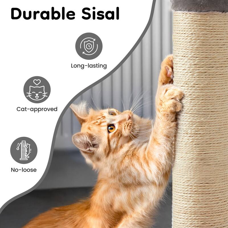 22" Monster-Shaped Cat Scratching Post