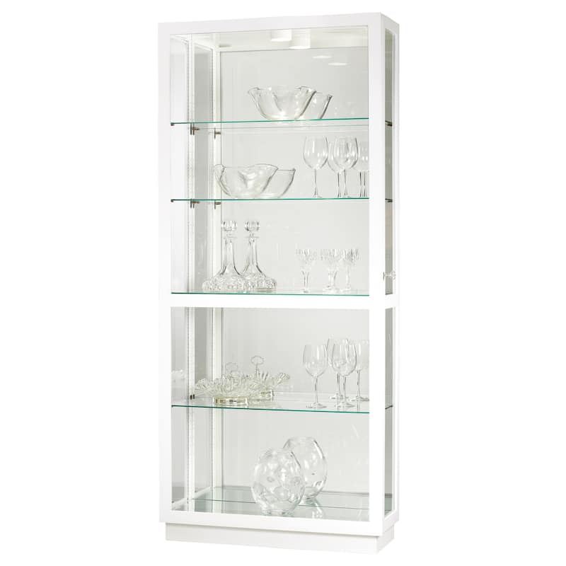 Howard Miller Jayden IV Solid Wood 4-shelf Curio Cabinet