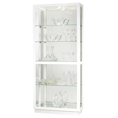 Howard Miller Jayden IV Solid Wood 4-shelf Curio Cabinet