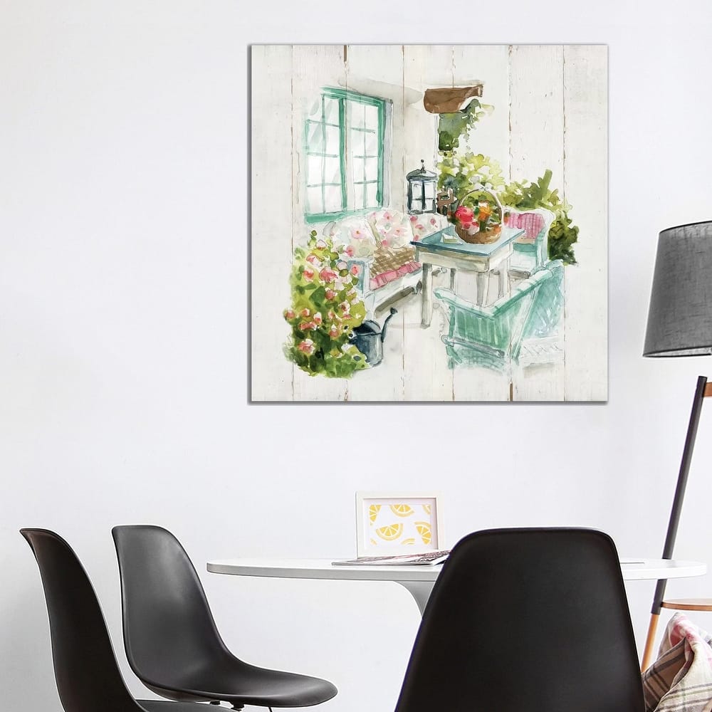 iCanvas "Shiplap Cottage Retreat" by Carol Robinson Canvas Print