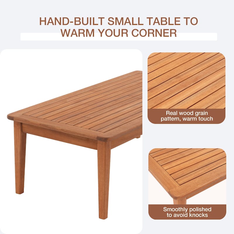 Outdoor 2 piece Loveseat Set With Table