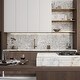 preview thumbnail 1 of 0, Apollo tile 12" x 12" Serena Polished White Gray Marble Tile (4.83 sq ft/case) - 5 Pack
