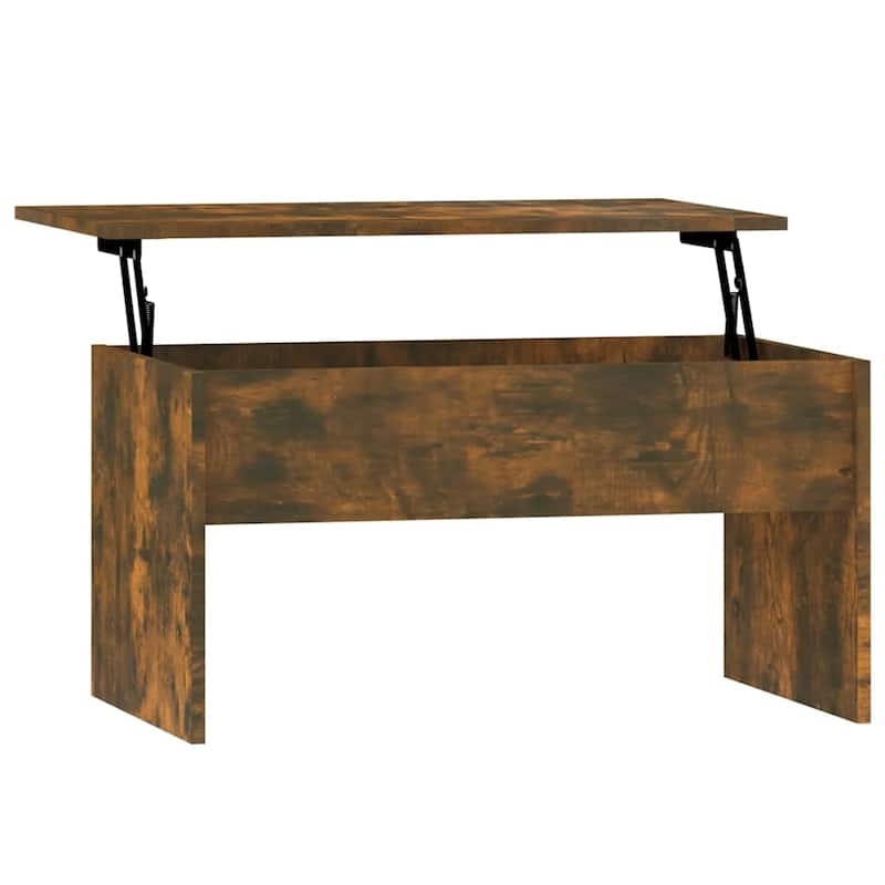 vidaXL Coffee Table Lift Top End Table Accent Side Sofa Table Engineered Wood - 31.5" x 19.9" x 16.3"