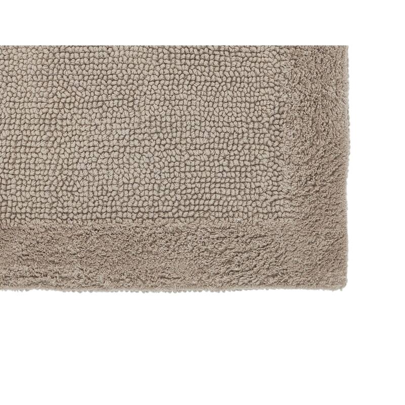 Better Trends Bath Rugs Set 100% Cotton Tufted Soft Water Absorbent Bathroom Rug for Shower, Sink Bath Mats Edge Collection