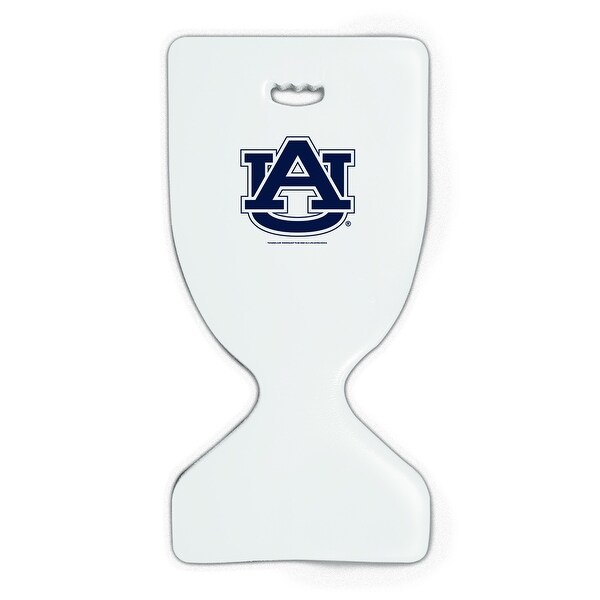 34.5" White NCAA Auburn University Super Soft Deluxe Saddle Foam Swimming Pool Float - N/A