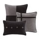 preview thumbnail 57 of 56, Madison Park Westbrook 7 Piece Faux Suede Comforter Set