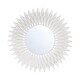 preview thumbnail 1 of 7, Crystorama Lighting Group BRH-M524 Broche 24" Sunburst Flat Steel Matte White