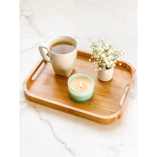 Serving Tray, Breakfast Tray, Organic Bamboo, Tea Lovers Gift, Sustainable Gift