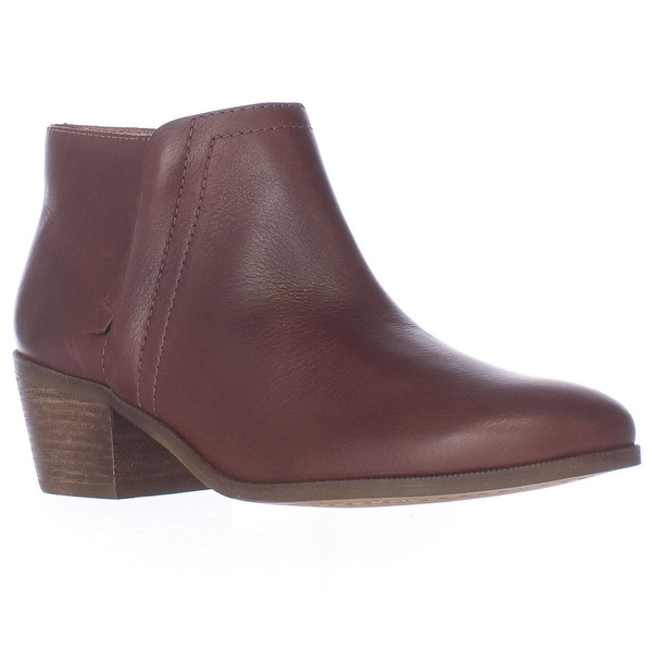 Carlos by Carlos Santana Hyde Short Ankle Booties, Mahogany