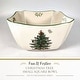 preview thumbnail 10 of 8, Spode Christmas Tree Square Bowl