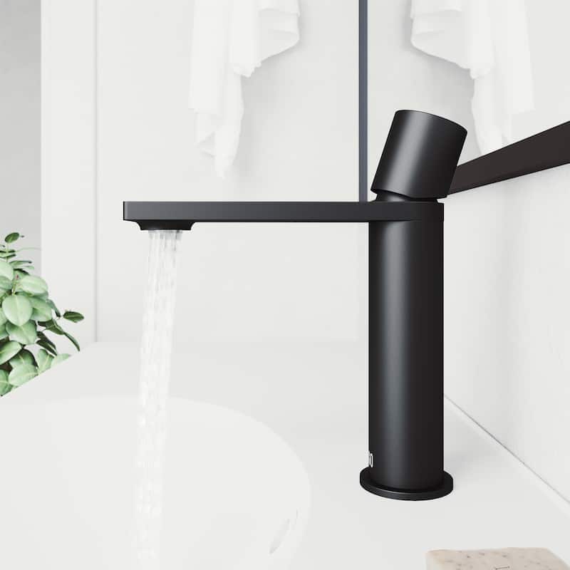 VIGO Halsey 8" H Single Handle Single Hole Bathroom Faucet