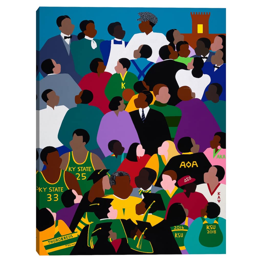 Onward and Upward by Synthia SAINT JAMES Canvas Art Print