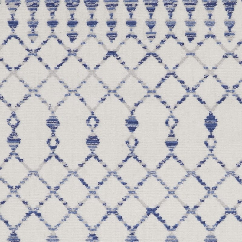 Buxa Power Loomed Geometric Modern Stain Resistant Area Rug By HomeRoots - 60' X '36' X '0.39