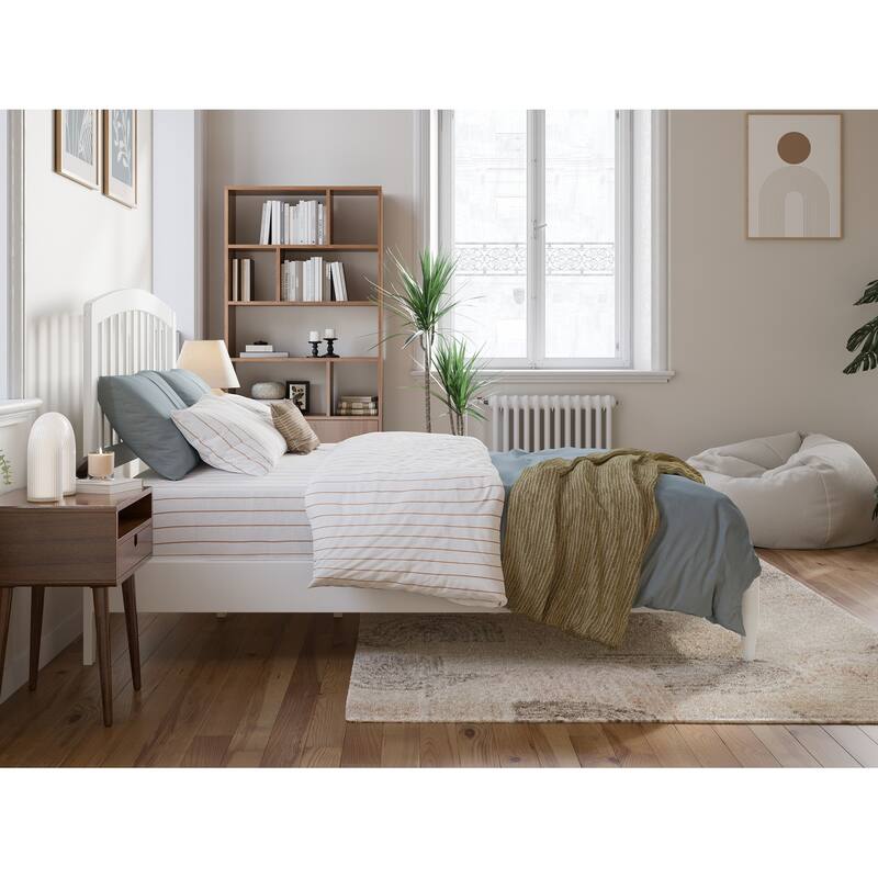 Quincy Solid Wood Low Profile Platform Bed