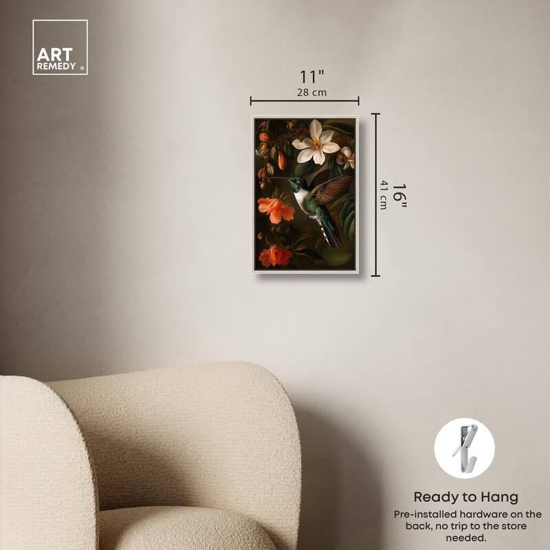 Nectar Thief I Canvas by Art Remedy
