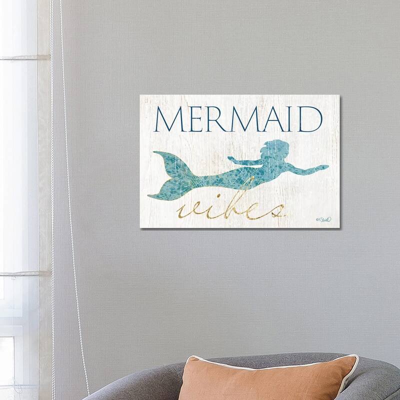 iCanvas "Mermaid Wishes" by Kate Sherrill Canvas Print - 18x26x1.5