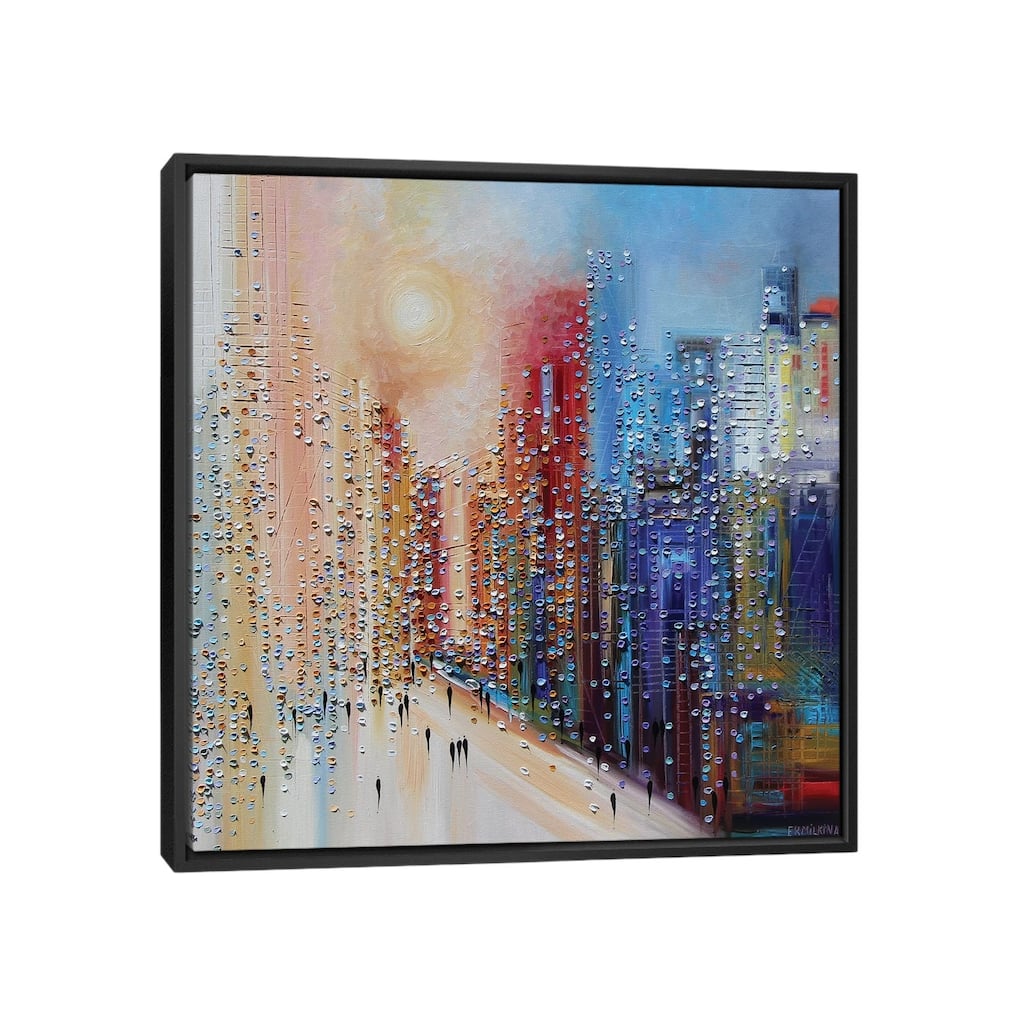 iCanvas "Sunset" by Ekaterina Ermilkina Framed Canvas Print