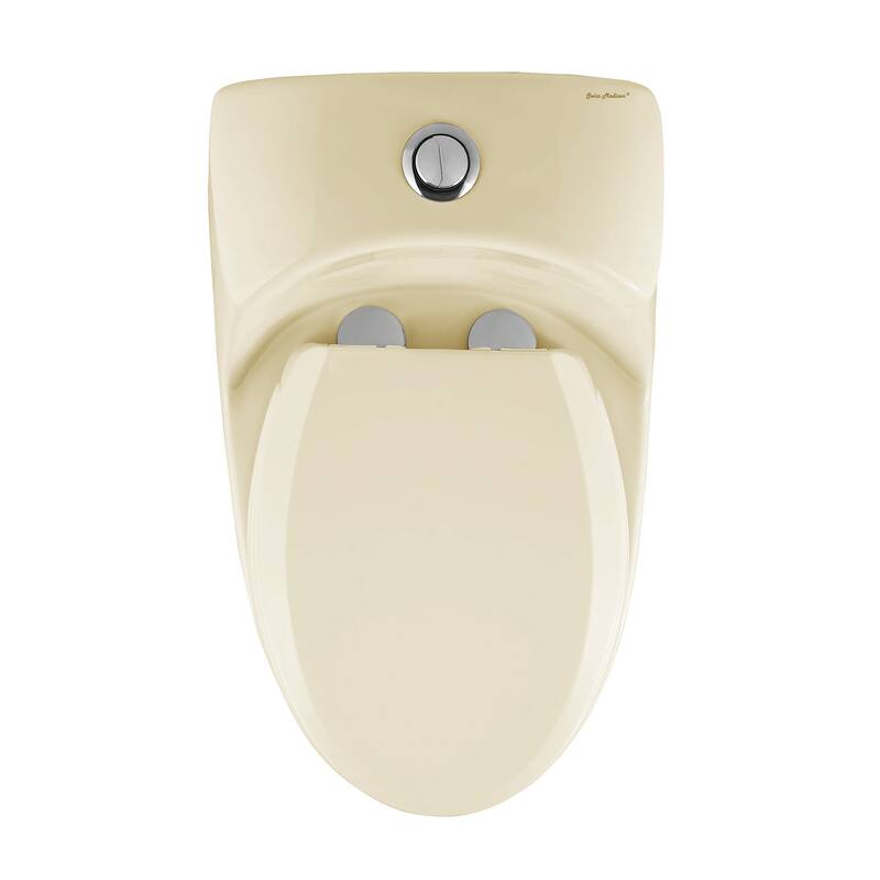 Chateau One Piece Elongated Dual Flush Toilet In Bisque 0.8/1.28 gpf