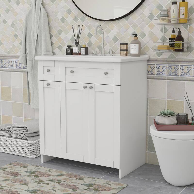 Modern 30-Inch Bathroom Vanity