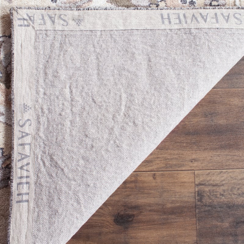 SAFAVIEH Handmade Bella Faith Modern Floral Wool Rug