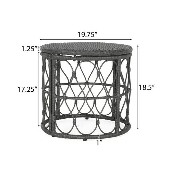 Wicker Outdoor Side Table Bed Bath & Beyond 38167616