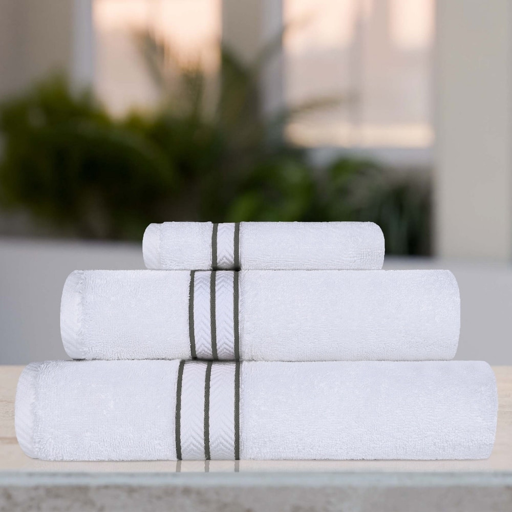 Turkish Cotton 3 Piece Absorbent Heavyweight Towel Set by Superior