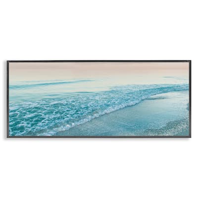Stupell Luminous Sunset over Beach Framed Giclee Art Design By Mary Lou Johnson
